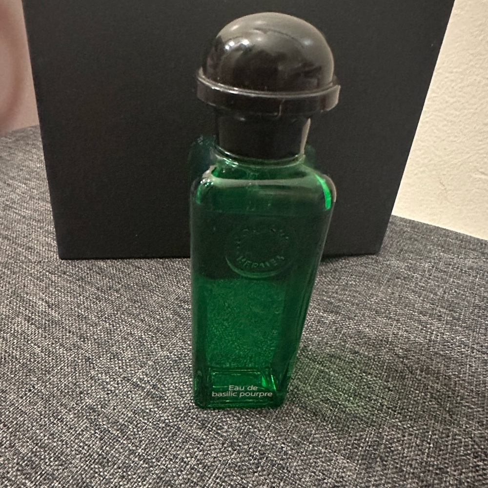 Hermes Cologne Green Eau de Basilic Pourpre Bottle